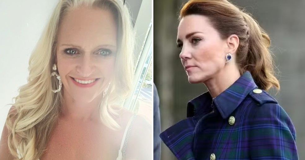 Emma Sayle e Kate Middleton — Foto: Reprodução/Instagram; Getty Images