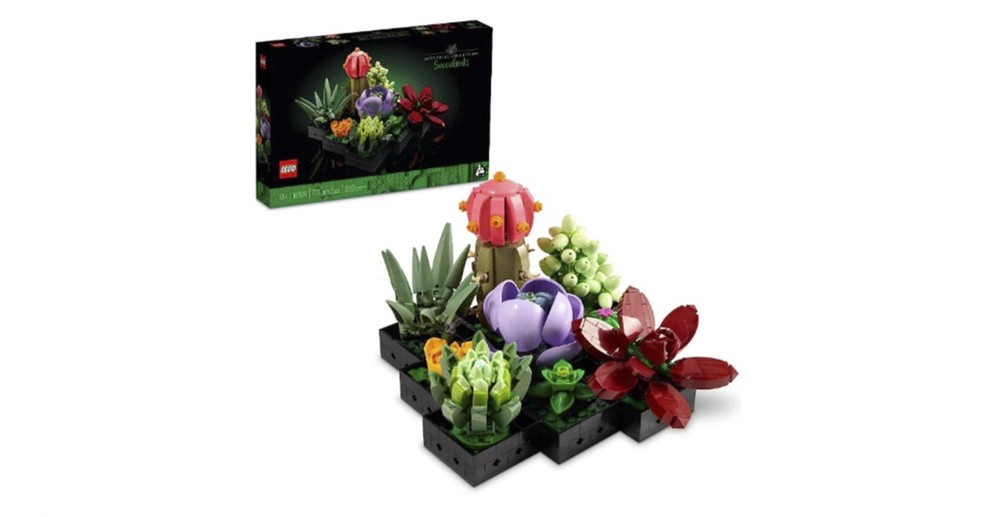 A LEGO possui a coleção Botanical Collection para fãs de plantas e natureza — Foto: Reprodução/Amazon