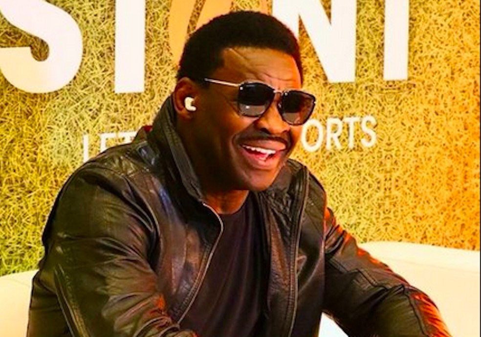 O ex-jogador de futebol americano e comentarista esportivo Michael Irvin — Foto: Instagram