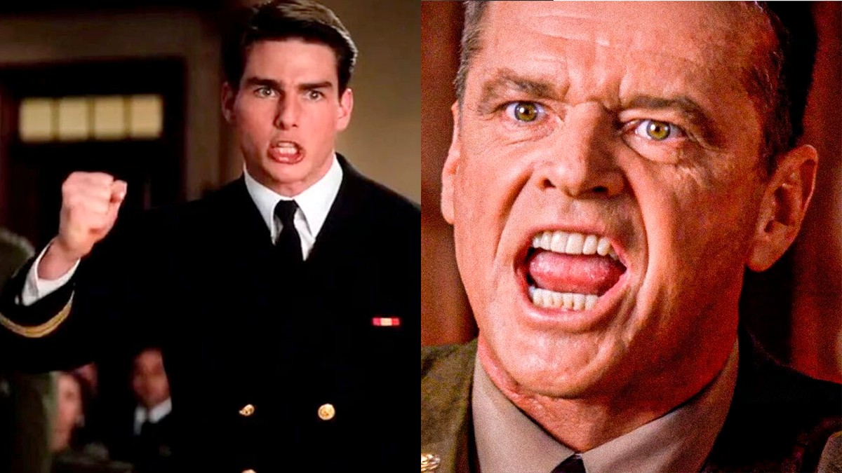 Imagem ilustrativa sobre Tom Cruise acerta soco em Jack Nicholson no set de “Questão de Honra” e filho Ray revela pressão da fama