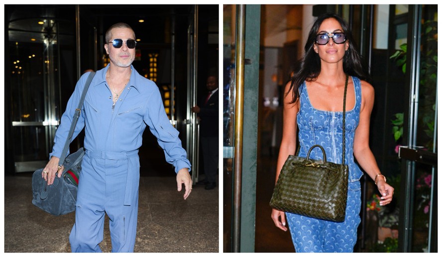 Brad Pitt e Ines de Ramon: O Casal Fashion que Reinventou o 'Matching Look' em Paris