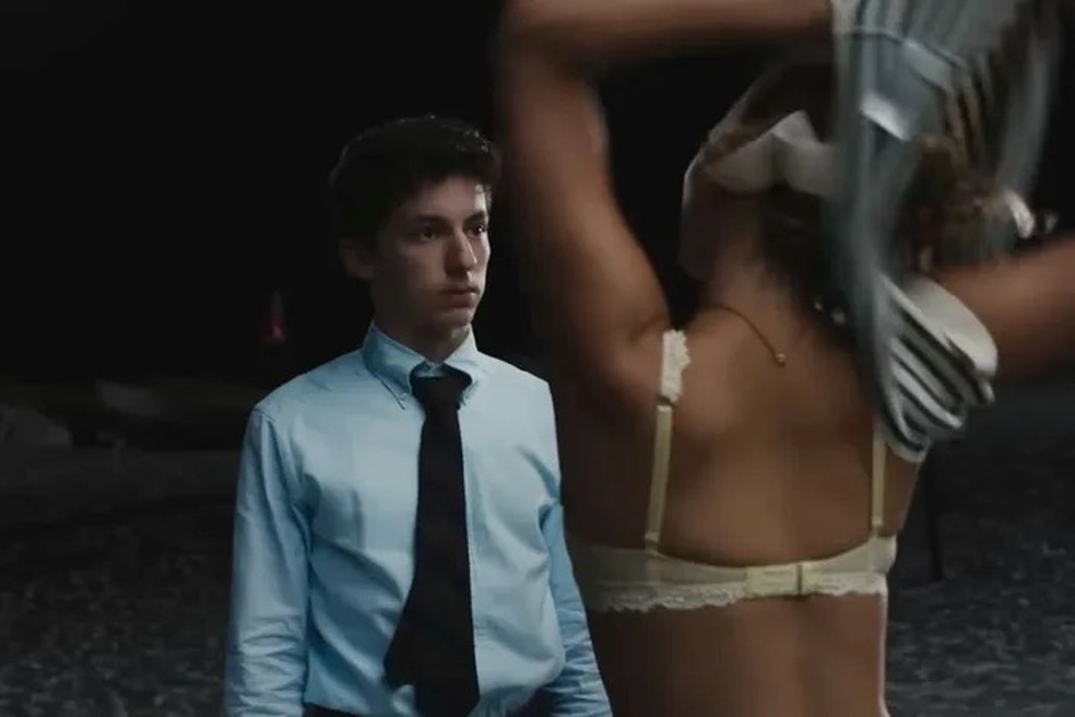 Jennifer Lawrence no filme 'Que Horas Eu Te Pego?' — Foto: Reprodução