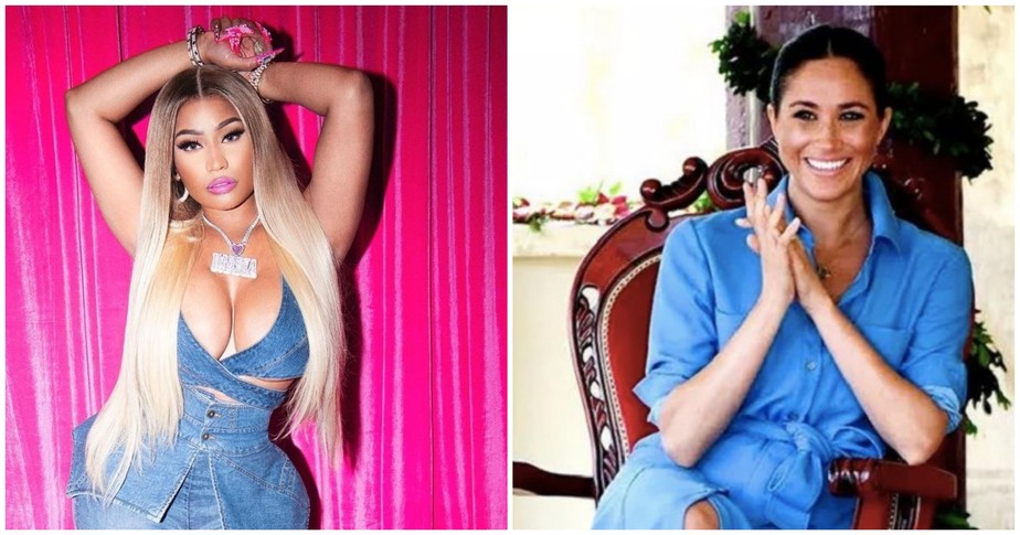 Nicki Minaj se oferece para substituir Meghan Markle na coroação de Charles