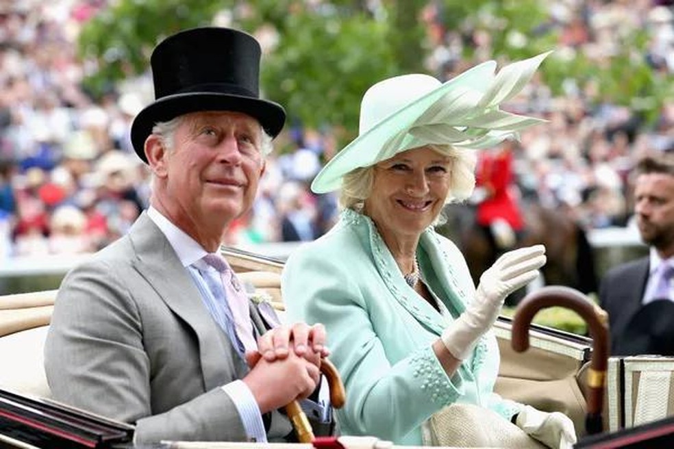 O Príncipe Charles e a esposa, Duquesa Camilla (Foto: Getty Images) — Foto: Monet