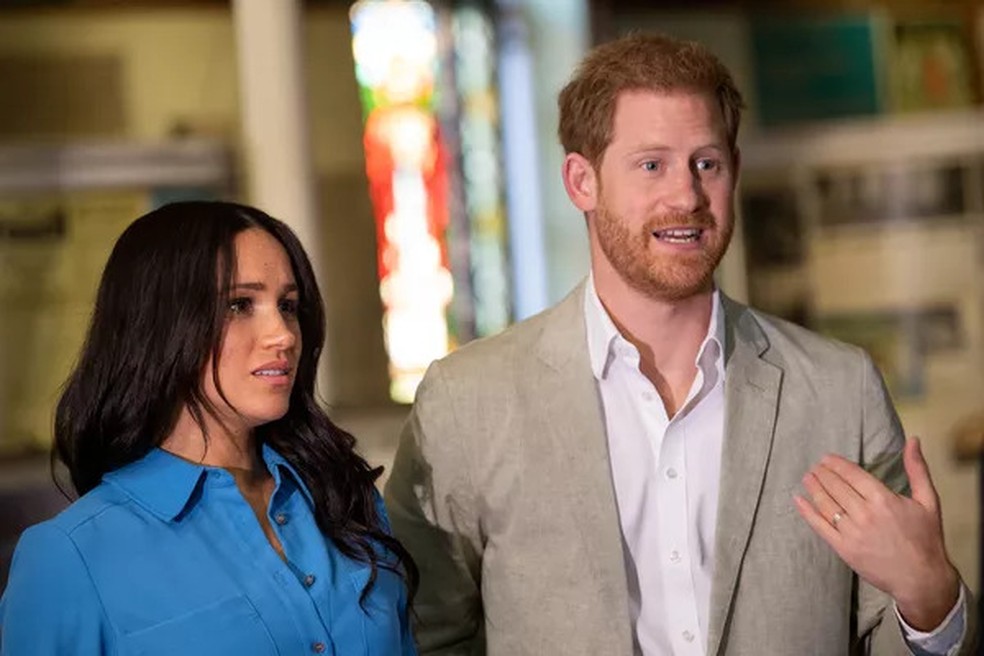 Meghan Markle e Príncipe Harry — Foto: Getty Images