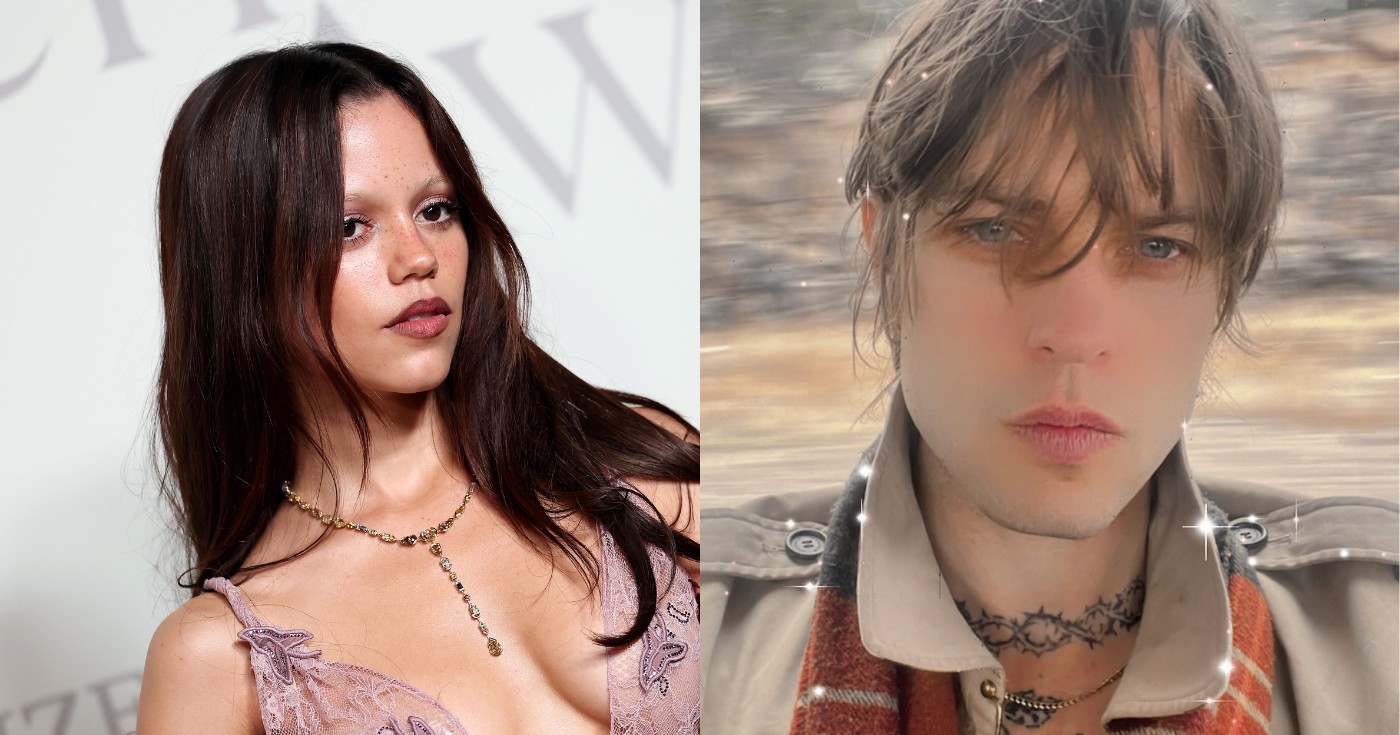 Jenna Ortega mantém relação com o músico Elias Rønnenfelt sob críticas