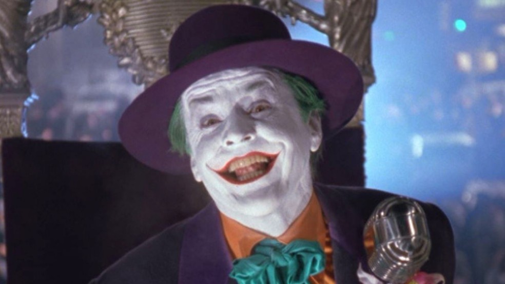Jack Nicholson em Batman — Foto: Divulgação