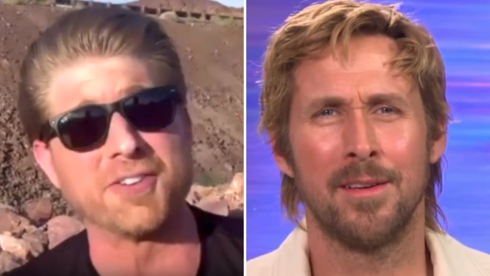 Ryan Gosling se diverte em entrevista inusitada — Foto: Reprodução/Instagram
