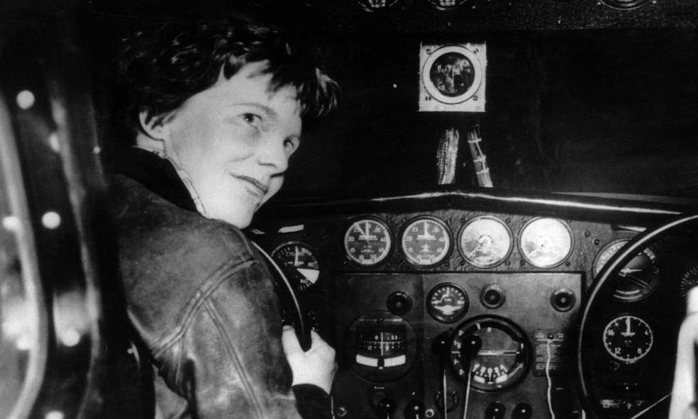 Amelia Earhart — Foto: Reprodução