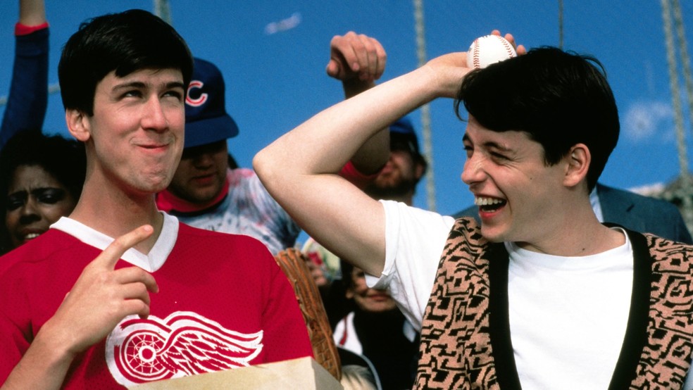Alan Ruck e Matthew Broderick em Curtindo a Vida Adoidado (1986) — Foto: Reprodução
