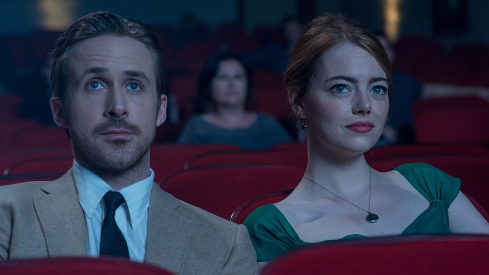 Ryan Gosling e Emma Stone em 'La La Land — Cantando Estações' — Foto: Divulgação