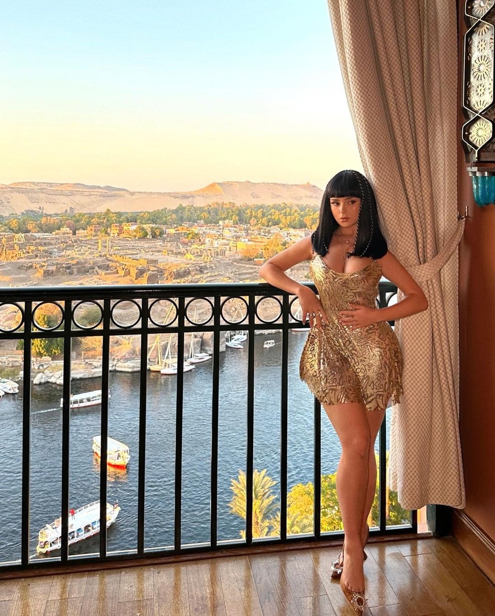 Demi Rose no Egito — Foto: Reprodução/Instagram